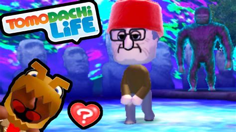 Tomodachi Life 3ds Grunkle Stans Mystery Shack T Rex In Love Mii Heartbreak Walkthrough Part