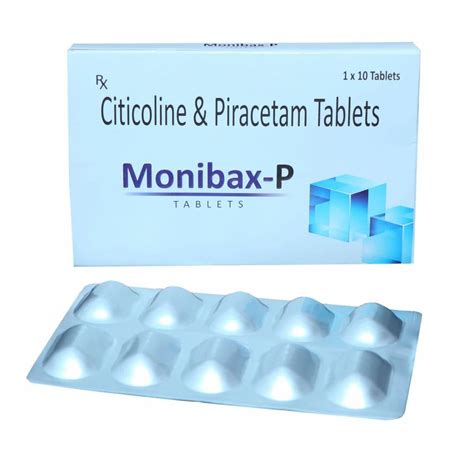 Citicoline Mg Piracetam Mg Packaging Size Tablets At Rs