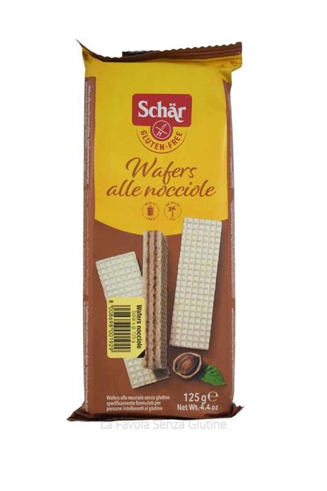 Wafer Nocciole Gr Schar Senza Glutine