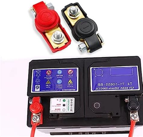 2pcs Battery Terminal Battery Connectors Terminal Negative And Positive Battery Cable Terminals