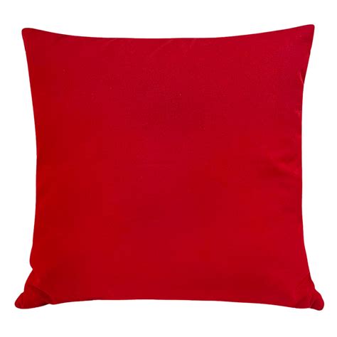 Red Throw Pillow, 18"