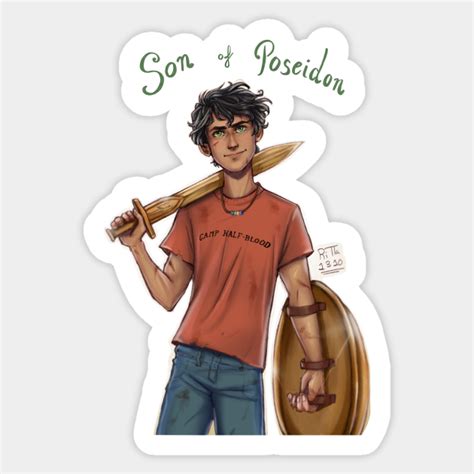 Percy Percy Jackson Sticker Teepublic