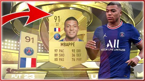 Fifa Je Pack Mbappe Dans Un Pack A K Incroyable Youtube