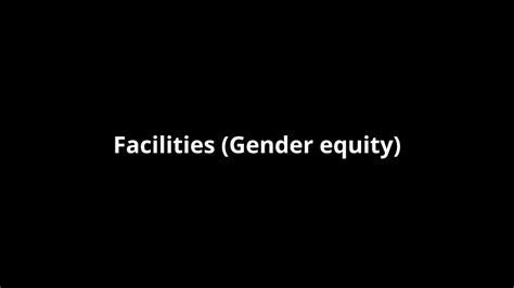 Facilities Gender Equity At Mithibai College Youtube