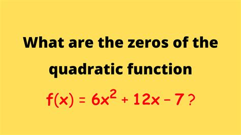 How To Find Zeros In A Function Robert Woods Math Problems