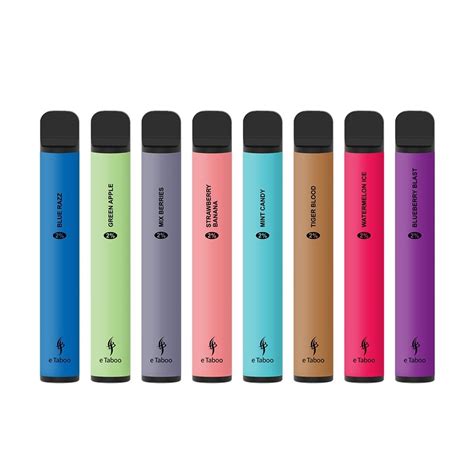 E Taboo The Best Full Body Glow Disposable Vape Manufacturer