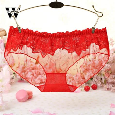 Buy 2018 New Design Womens Sexy Lace Panties Seamless Breathable Panty Hollow