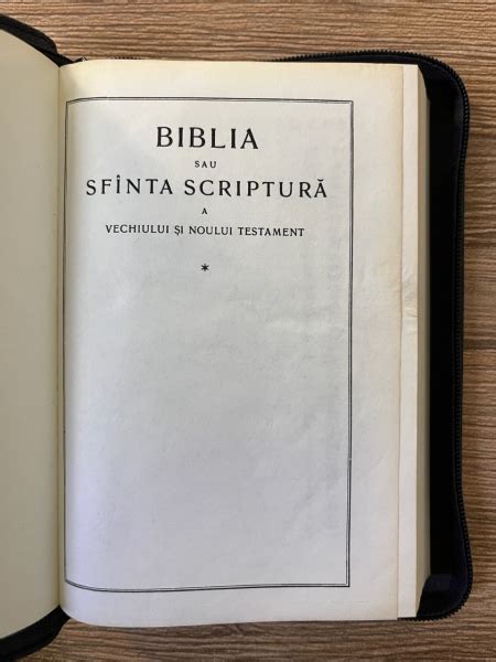 Biblia sau Sfanta Scriptura a Vechiului si Noului Testament Cumpără