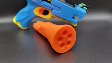 Blunderbuss Barrel Mod for Nerf Rival Fate Dart Blaster 5 Dart Volley ...