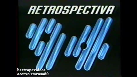 Vinheta Retrospectiva 94 1994 TV Globo YouTube