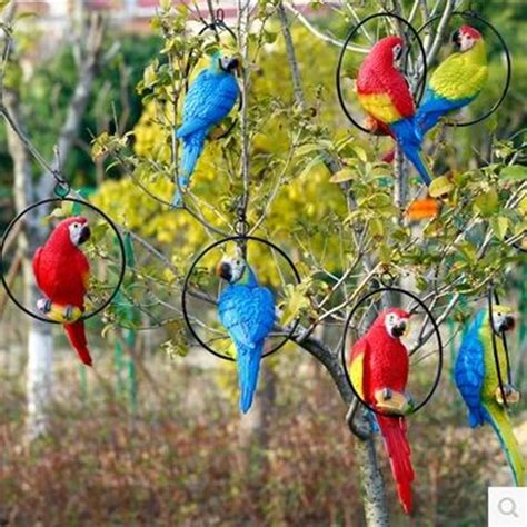 Garden Decoration Outdoor Garden Hanging Tree Animal Decoration