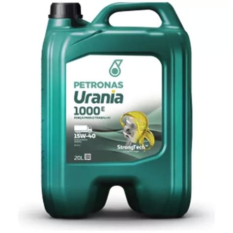 Óleo De Motor 15w40 Petronas Urania 1000 Balde 20 Litros