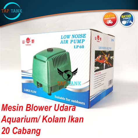 Mesin Pompa Blower Udara Aquarium Yamano Lp 60 Aerator Bioflok Kolam