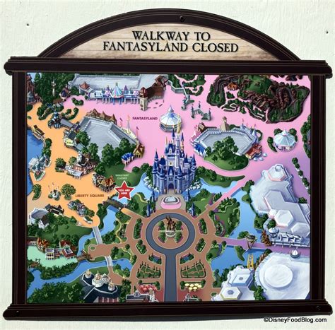 Magic Kingdom Map With New Fantasyland