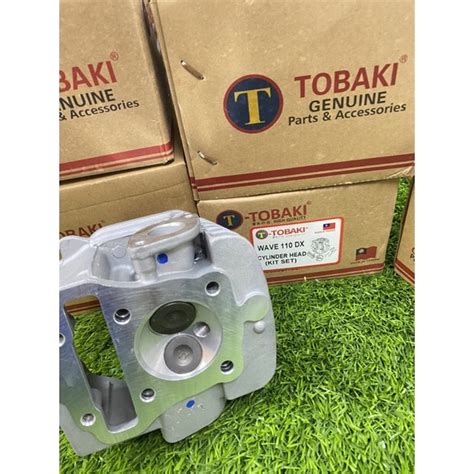 TOBAKI RACING CYLINDER HEAD KIT COMPLETE SET HONDA WAVE110 DX STANDARD