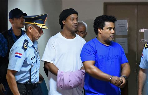 Ronaldinho released from house arrest after alleged fake passport ...