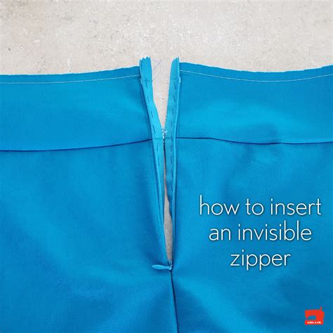 How To Insert An Invisible Zipper Without Fear A Tutorial Blog