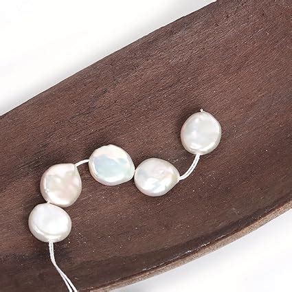 Amazon Freshwater Pearl Beads Natural Genuine Freshwater Cultured