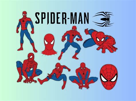 2000 Spiderman SVG Spiderman Png Files Spider Man Svg Bundle Spidey