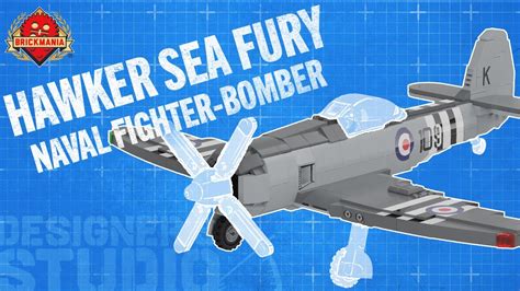 Hawker Sea Fury Brickmania Designer S Studio YouTube