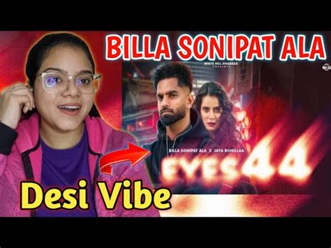 Billa Sonipat Ala Eyes Reaction Official Video Jaya Rohillaa