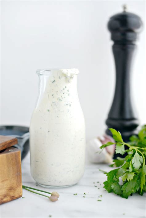 Buttermilk Ranch Dressing Simply Scratch