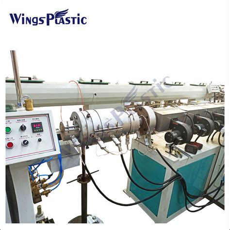 Wings Plastic High Speed UPVC CPVC PVC O HDPE PPR PVC Pipe Extrusion