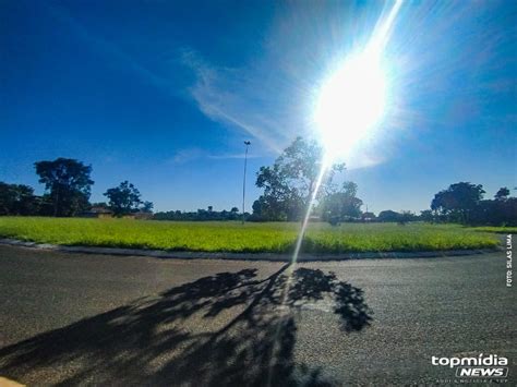 Ms Terá Muito Calor E Pancadas Rápidas De Chuva Nesta Quarta Feira