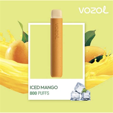 Kit Tigara Electronica Vozol Star Puff Iced Mango Emag Ro