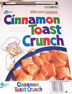 1991 Cinnamon Toast Crunch Cereal Box cc028 | eBay