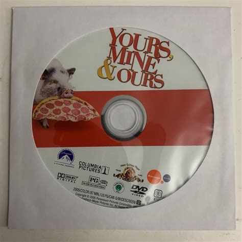 Yours Mine Ours Dvd 2006 Widescreen Version Disk Only 97363423041 Ebay