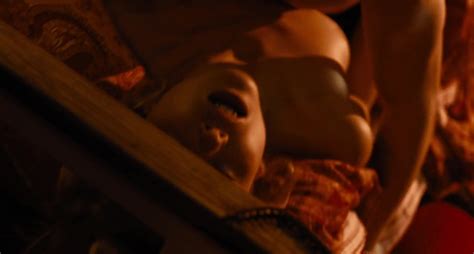 Naked Naomi Battrick In Cherry Tree