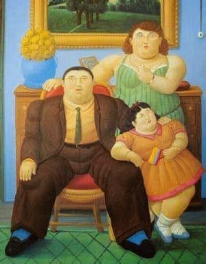 Fam Lia Colombiana Fernando Botero E Suas Pinturas O Pintor Das