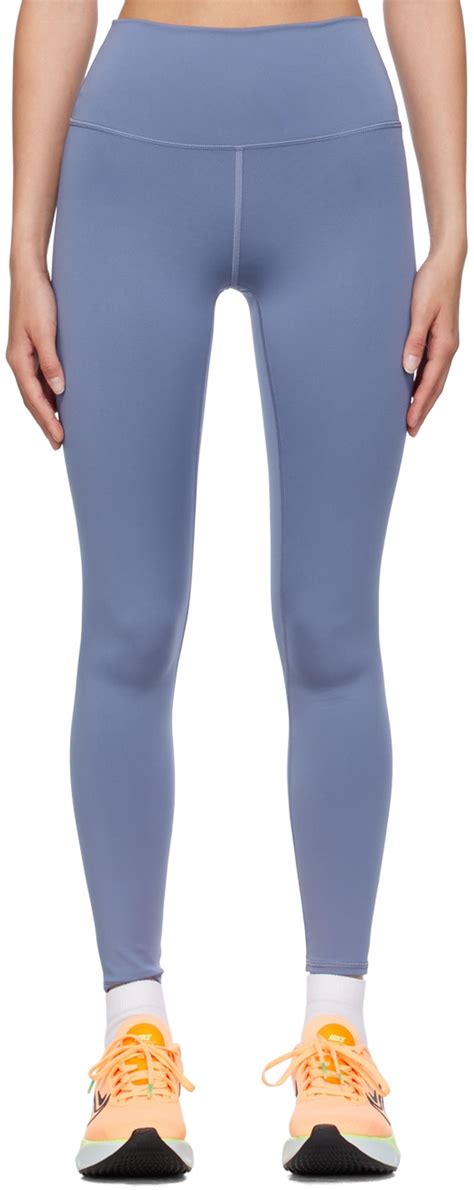 Alo Blue Airlift Leggings Infinity Blue Editorialist