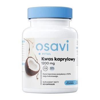 Osavi Kwas Kaprylowy 1200 mg kapsułki 60 szt