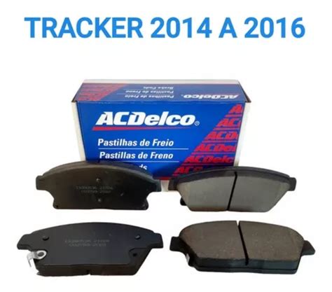 Jogo Pastilhas Freio Dianteiro Tracker A Acdelco