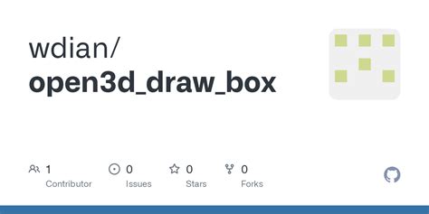 GitHub - wdian/open3d_draw_box