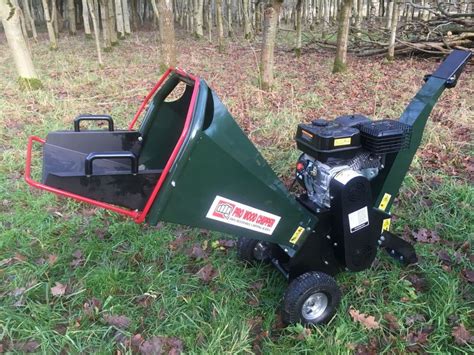 Petrol Wood Chipper 196cc 6 5hp 4 Stroke Petrol Heavy Duty Garden Shredder