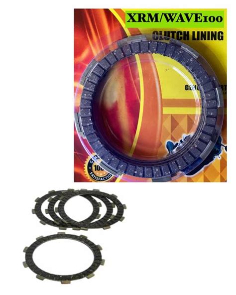 Motor Access CLUTCH LINING SET XRM WAVE100 WAVE 100 Lazada PH