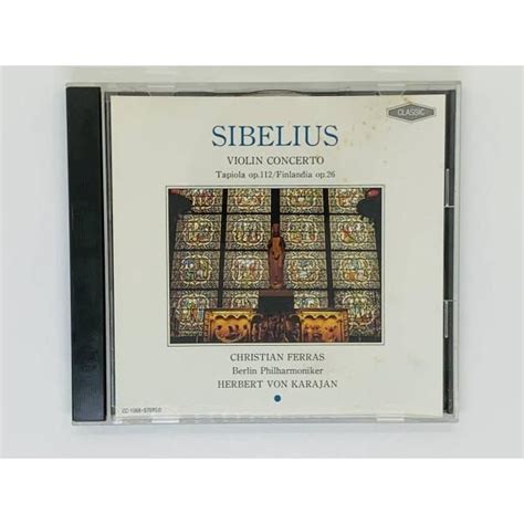 CD SIBELIUS VIOLIN CONCERTO Tapiola Op 112 Finlandia Op 26