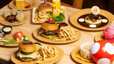 Best Dishes At Toadstool Cafe At Super Nintendo World In Los Angeles