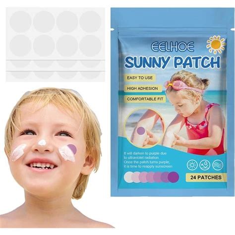 Autocollants Uv Pour R Appliquer La Cr Me Solaire Sunscreen Dots