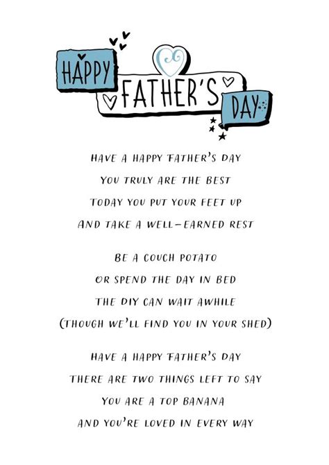 Fathers Day Poems