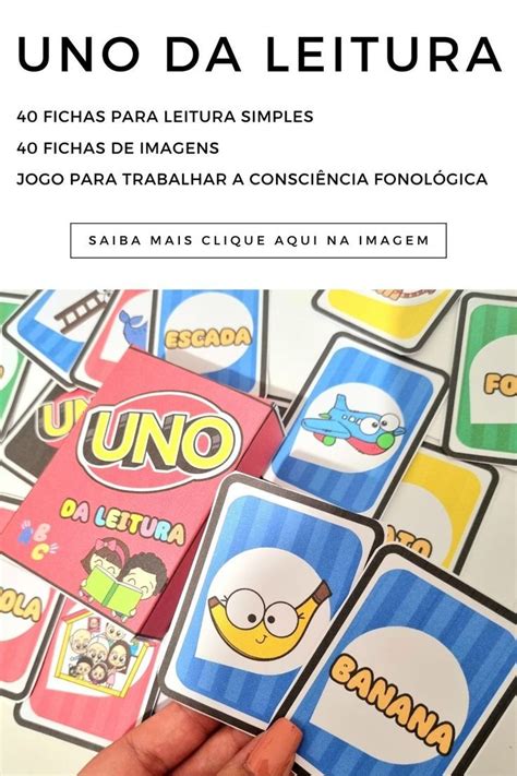 Jogo Uno Da Leitura Das Palavras