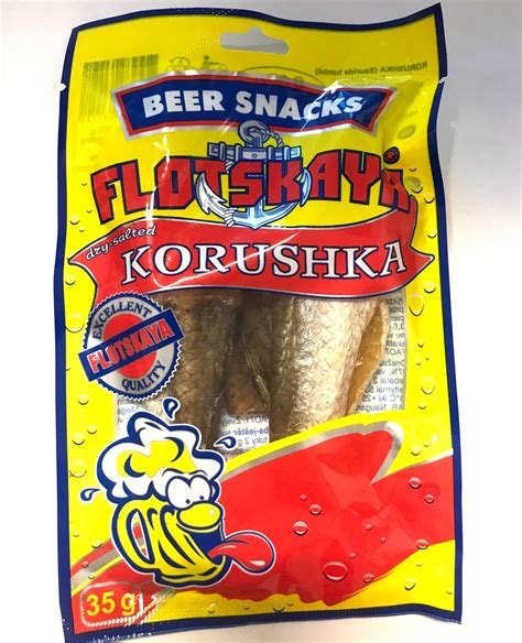 Ryba suszona przekąska do piwa korushka 35g 9698456262 oficjalne