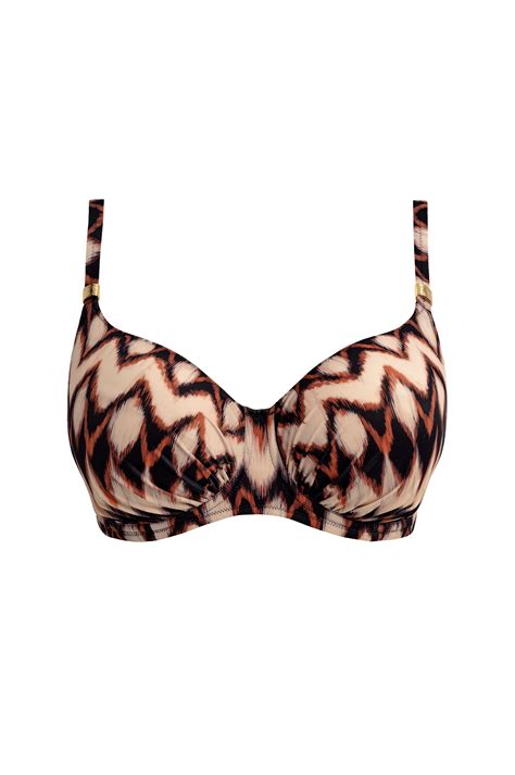 Fantasie Bikini BH Sabana Gathered Kobber Bikini Overdeler Ellos No