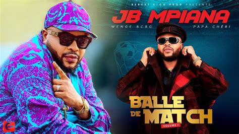 L Album Actuelle Balle De Match De JB Mpiana Cartons Incroyable Fimbu