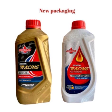 Jual Oli Federal Racing 1Liter 4TAK MATIC SAE 10w 40 Original ASLI