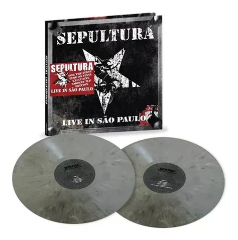 Sepultura Live In São Paulo 2 Lp Smokey Vinyl MercadoLibre