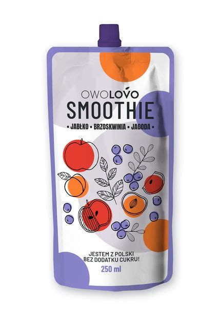 Smoothie Jab Ko Jagoda Brzoskwinia Ml Owolovo Erli Pl